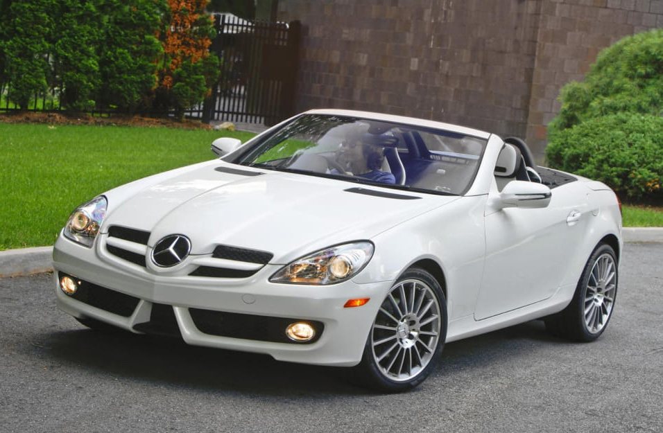 Замена аккумулятора Mercedes Slk